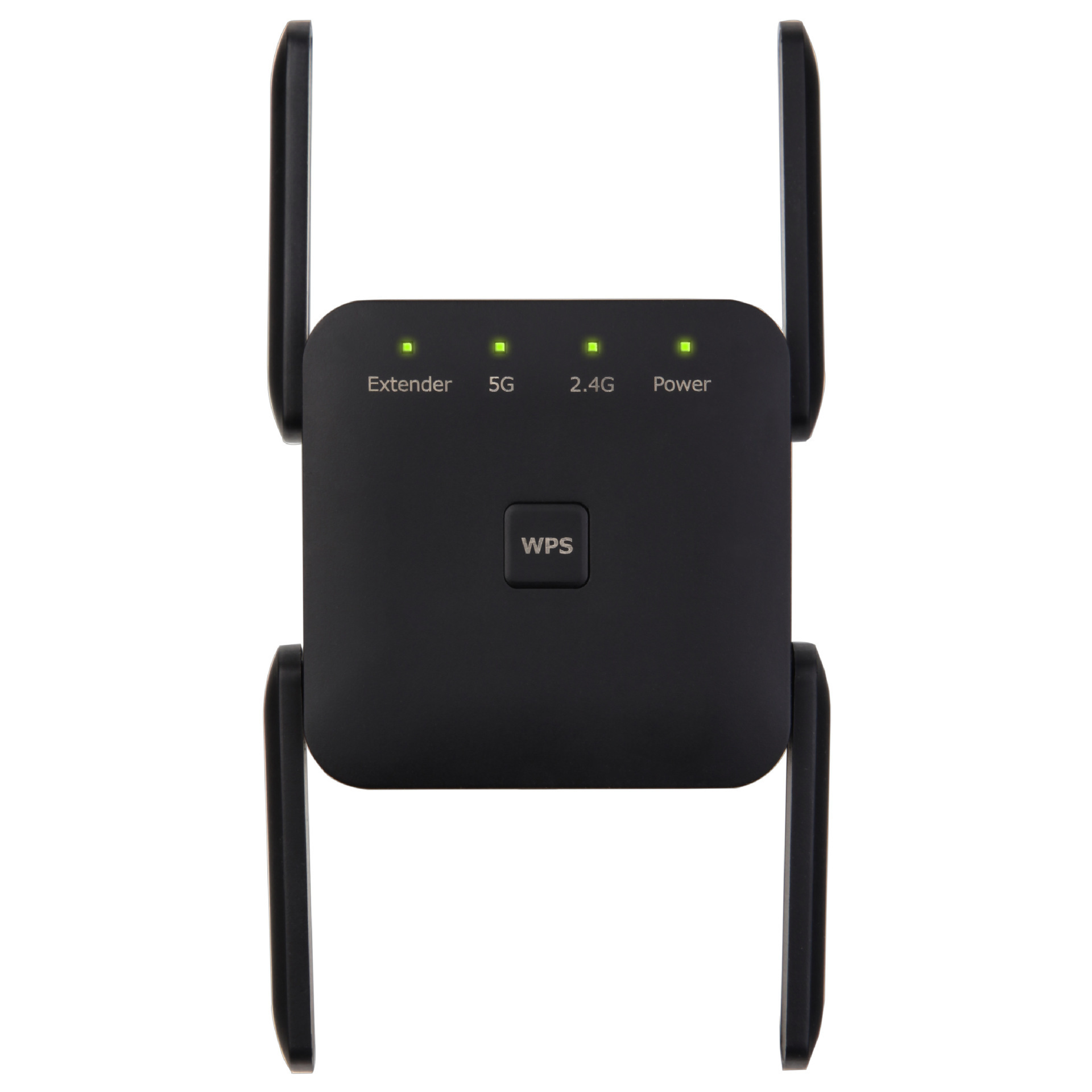 Dual Band 2.4G 5G AC1200 Wifi Repeater Wireless Range Extender 1200M Wall Repeater WiFi Amplifier Booster for Home Networking: black / US Plug