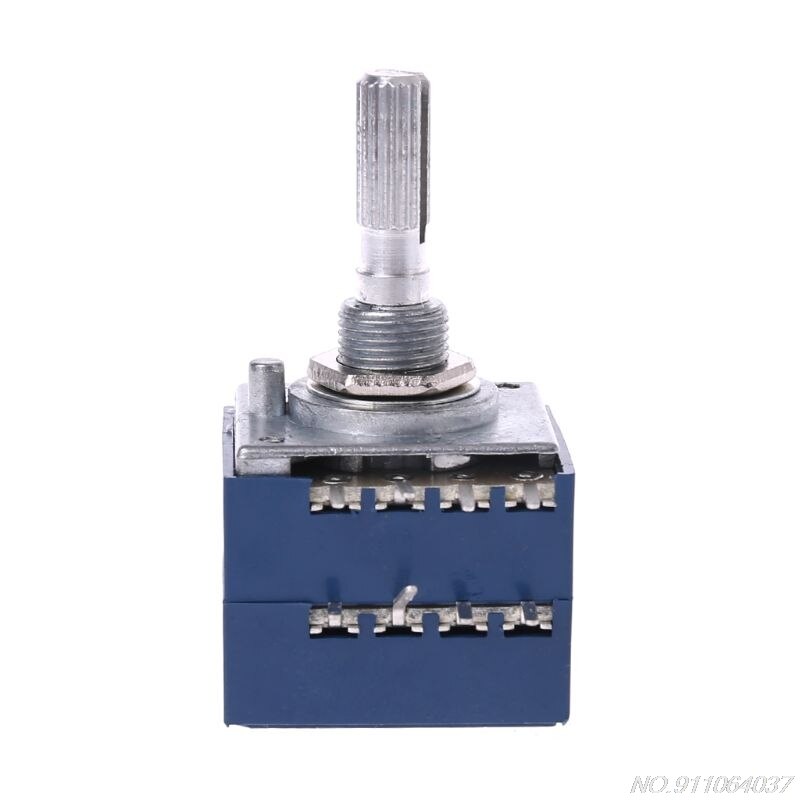 Potentiometer RH2702 8 Pin Serrated Split Shaft 6MM Precision 27-type A100K 100K N11 20