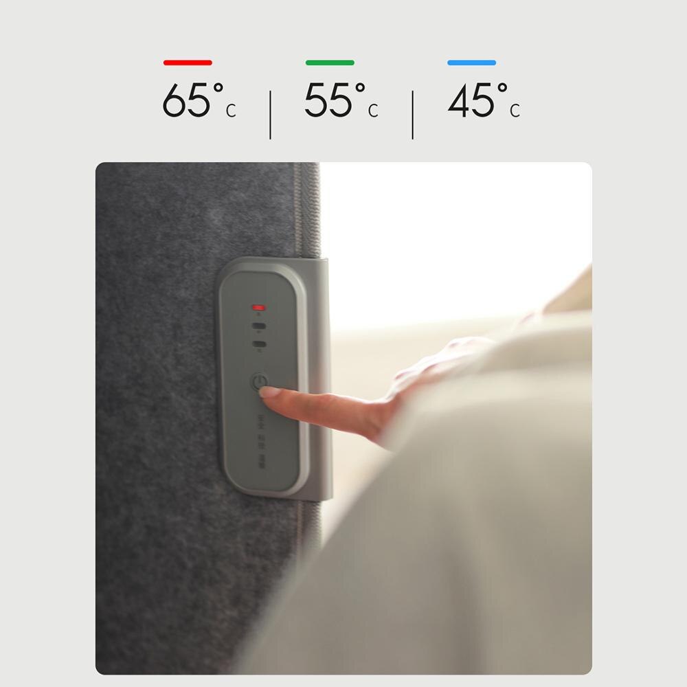 Sothing Electric Foot Warmer Adjustable Thermostat Folding Flat Space Heater Office Under Desk Feet Warmer Silence Operation