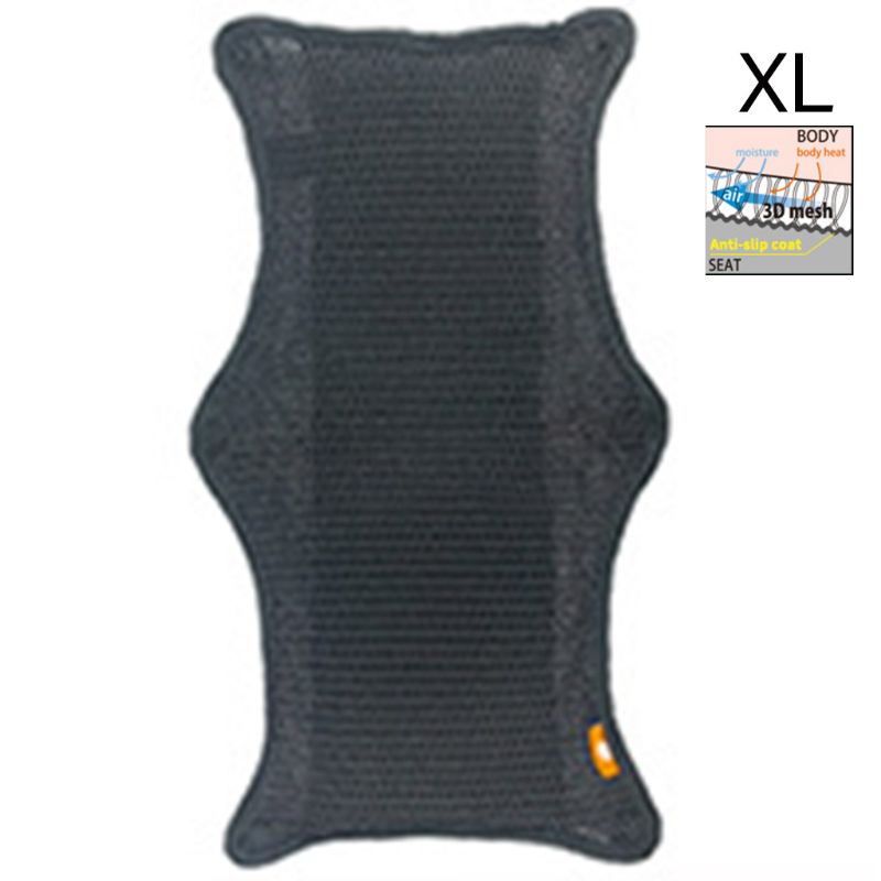 Motocicleta de verano transpirable Cool funda para cojín de asiento a prueba de sol aislamiento térmico montaje almohadilla de Aire Protección de asiento de moto