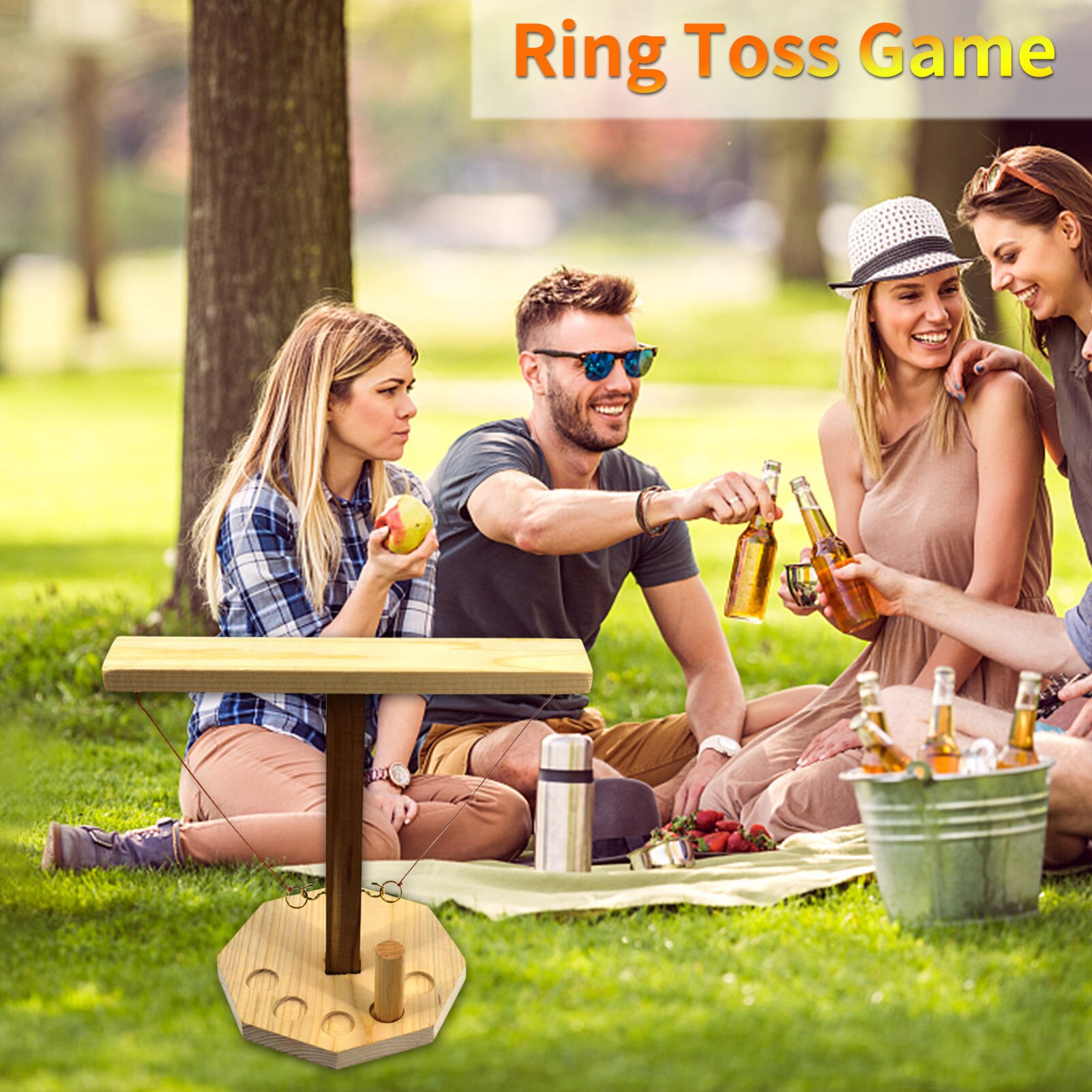 Ring Werfen Spiel drinnen Süchtig Spaß Haken Und Ring Schaukel Spiel Bar Familie Trinken Spiel Hof Werfen Haken Tisch Spiel andult