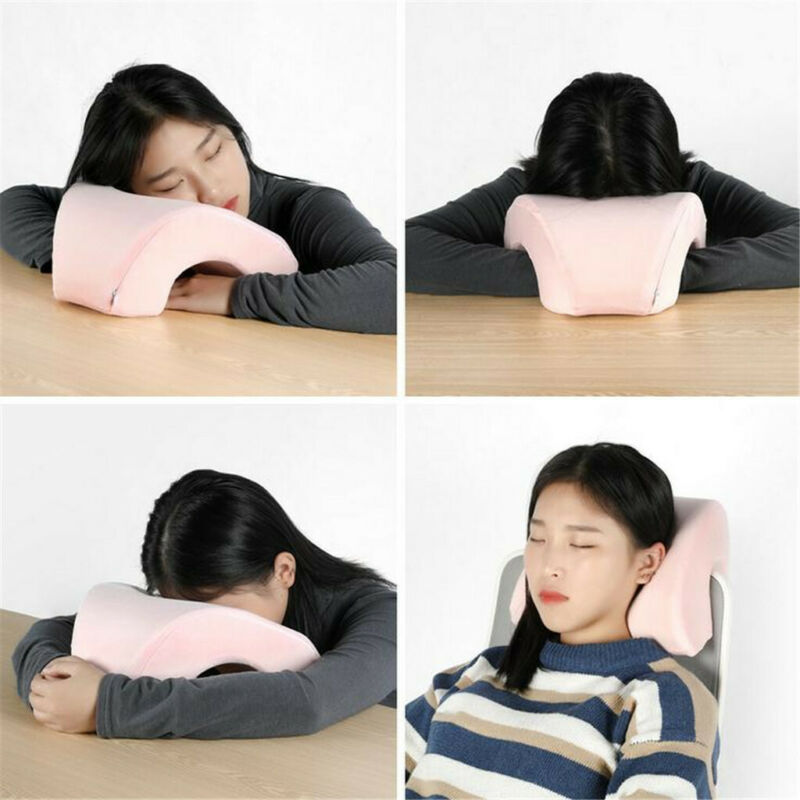 Office Nap Rest Plush Hollow Pillow Face Down Sleeping Pillow Support Pillows UK