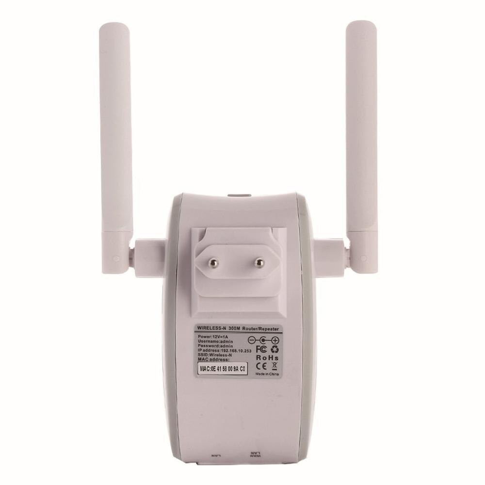 Home routing WiFi Extender 300Mbps Range Extender WiFi Signal Booster Wireless Repeater With External Antennas Router Repeater