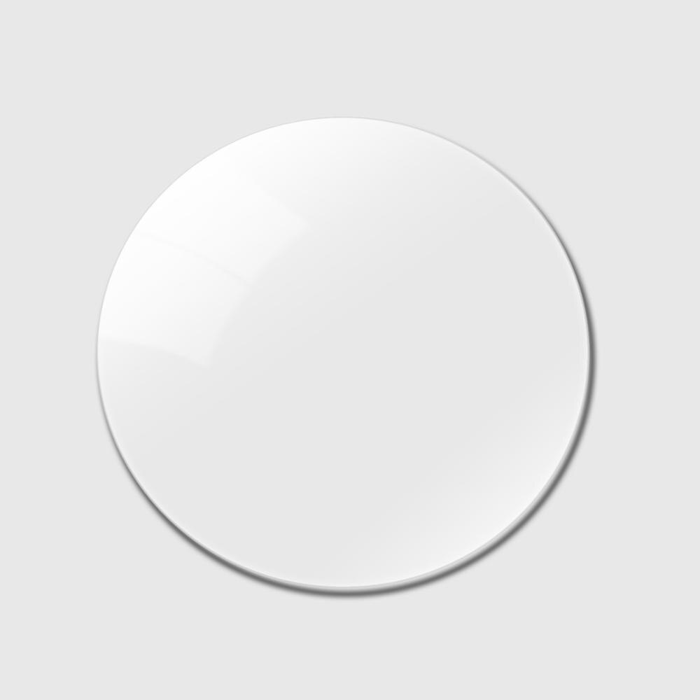 Toketorism Anti Reflective Prescription Lenses Anti UV Gradient Tint Lens for Glasses Frame and Trimming Rimless Sunglass: Transparent