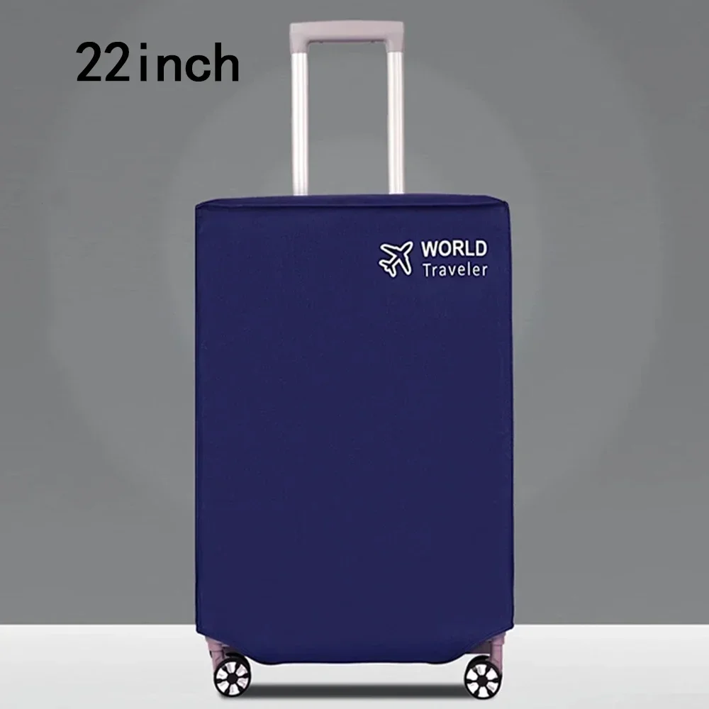Luggage Cover SuitCase Covers Dustproof Trolley Wear-resistant Anti-scratch Luggage Protector Cover 20-30Inch Non-woven Fabric: PURPLE