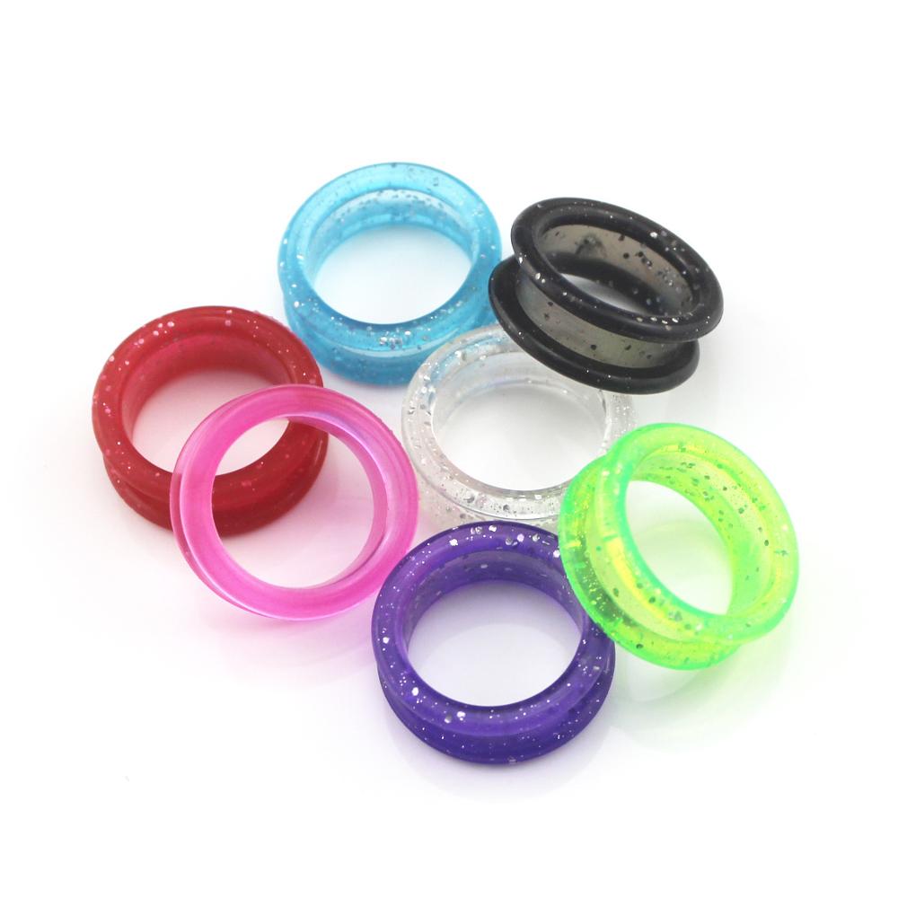 5 Stuks Silica Gel Haarschaar Ringen - Barber Dunscharen Inzet - 6 Inch Handvat