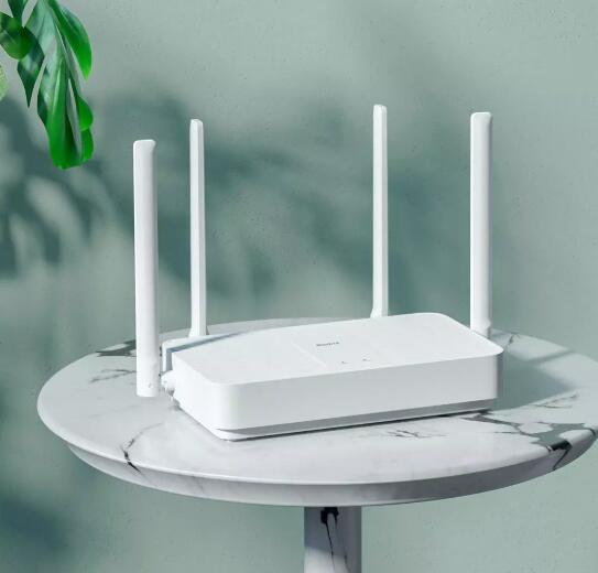 Xiaomi redmi router  ax5 qualcomm 5- core wifi 6 mesh netværk fuld gigabit port 5g dual-band trådløs hastighed hjem stor lejlighed