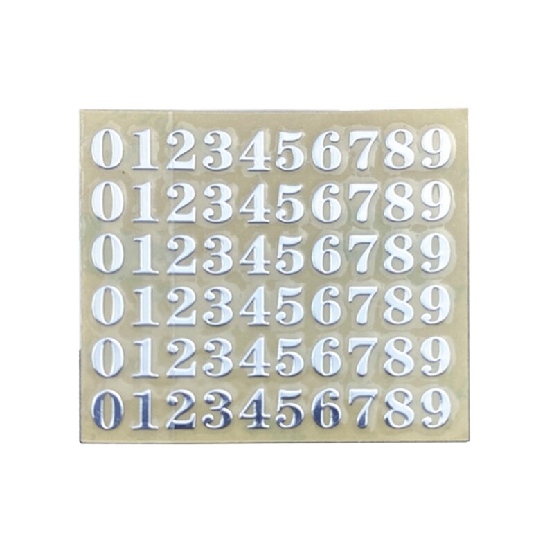 Gold/Silver Alphabet Glitter Epoxy Resin Metal Decorative Stickers English Letters Numbers UV Epoxy Resin Fillings Filler: 12
