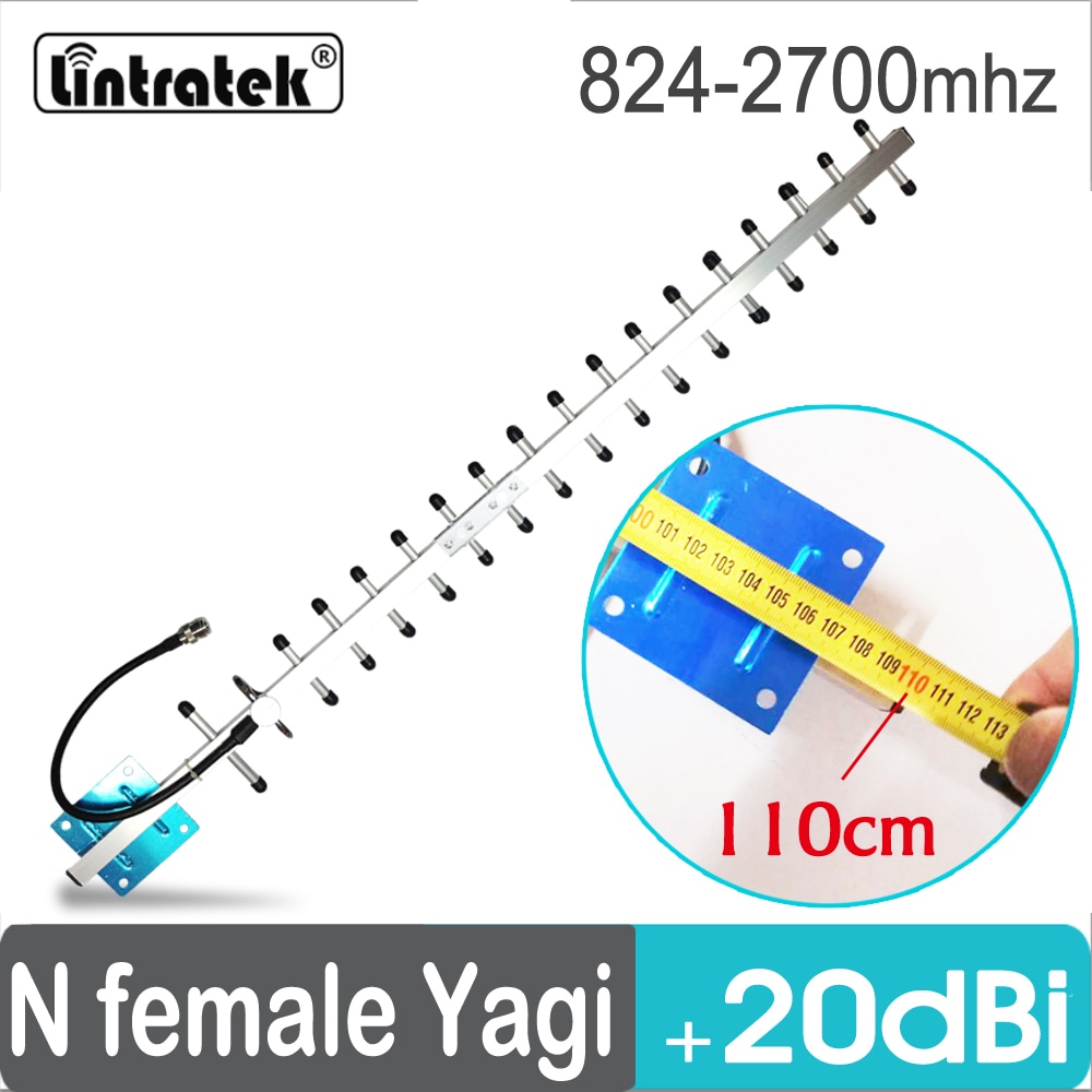 20dbi 3G 4G Yagi-antenne 824-2700mhz Externe Handy 18 Einheiten Outdoor Antenne Für Mobile Signal booster Reepater