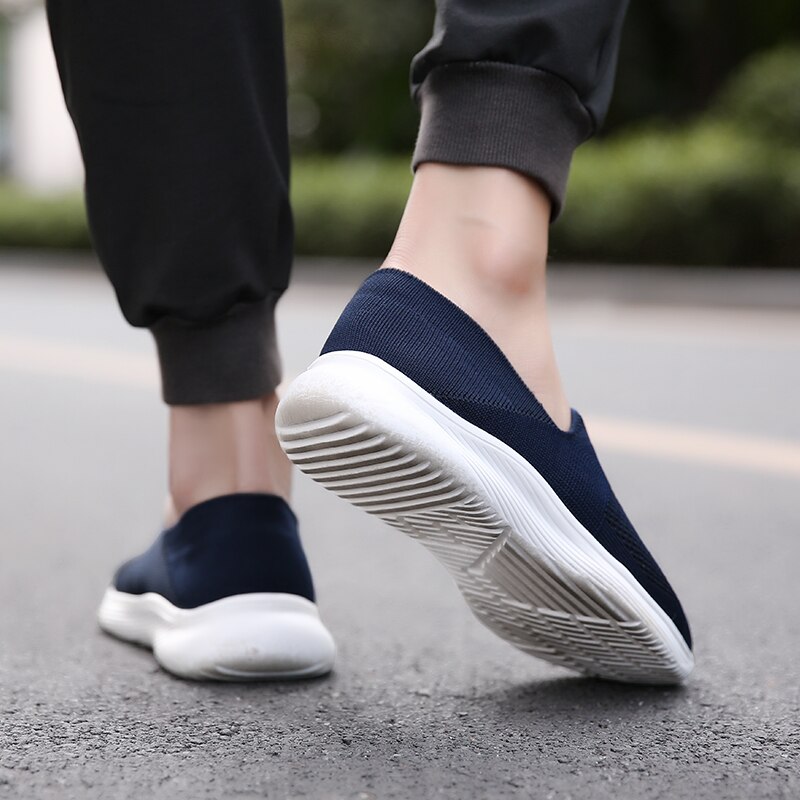 Tenis masculino herr tennisskor utomhus sneakers slip on herr tränare lätta gym sportskor jogging skodon vuxen