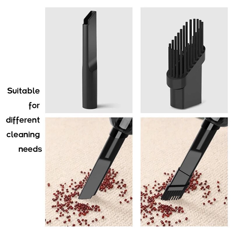 Aspiradora inalámbrica para coche, miniaspirador con carga USB, portátil, de mano, para escritorio, para el hogar
