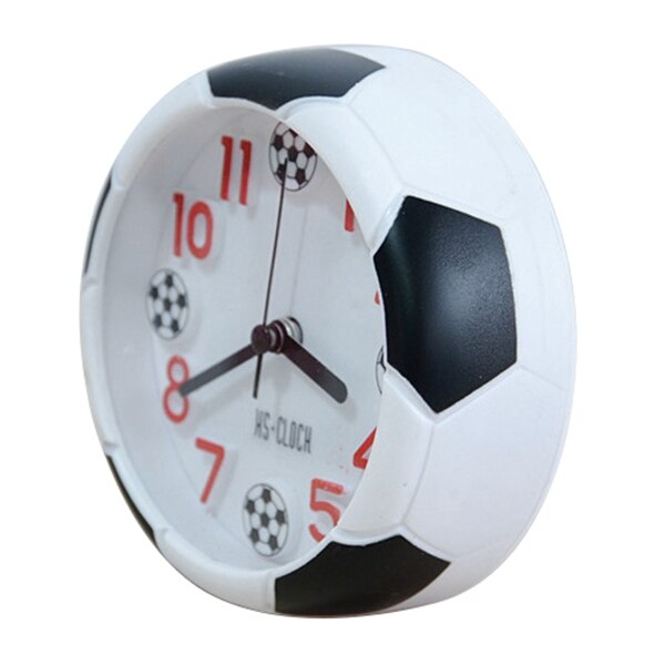 Quartz clocks Clock 3d real Football alarm clock for kid children bedroom home decor