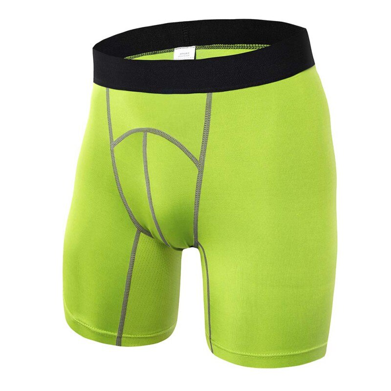Mannen Compressie Gym Shorts Fitness Athletic Jogging Fitness Shorts: XD727G / L