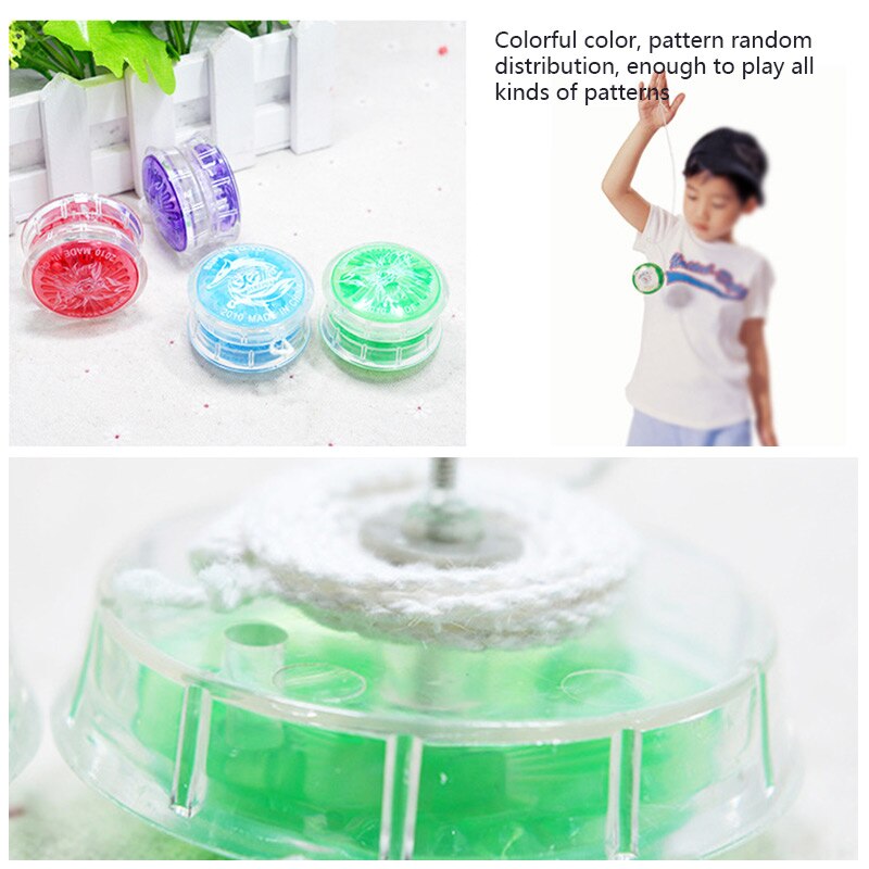 Magic Yoyo Bal Speelgoed Kleurrijke Voor Kinderen Te Dragen Jojo-Speelgoed Party Jongen Klassieke Grappig Yoyo Bal speelgoed Anti-Stress Speelgoed Cadeau Kids