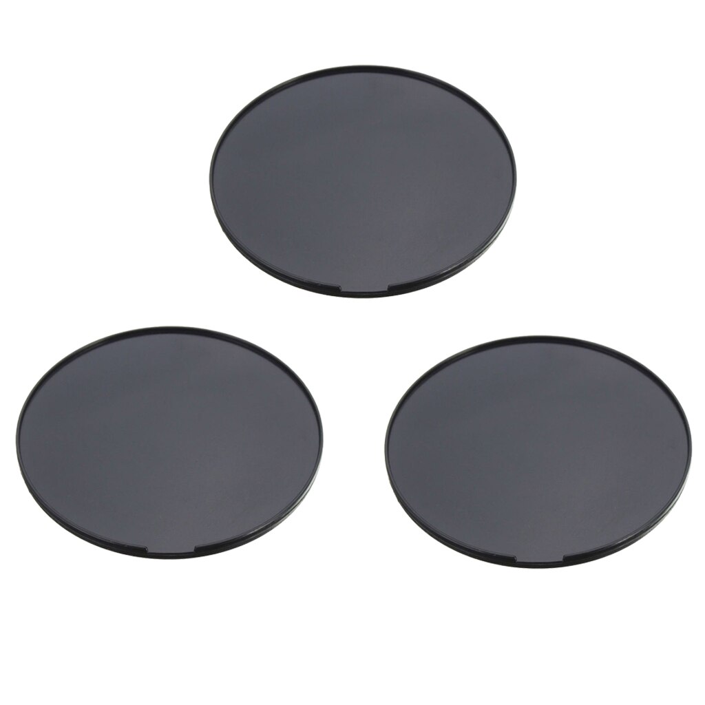 3Pieces 72mm Adhesive Car Dashboard Mounting Disk Pad Plate for Universal Suction GPS Smart Phone Cup Mount Holder Cradle