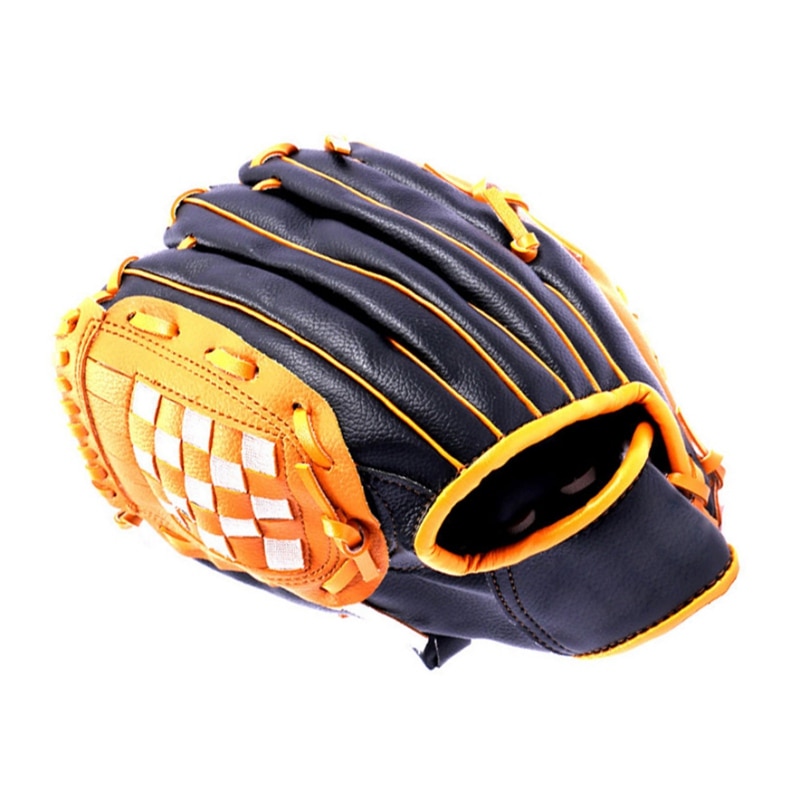 1PCS Kinder Ausbildung Outdoor Baseball Handschuh Flexible Weiche Gepolsterte Sport Einstellbare Catcher Komfortable Baseball Liefert