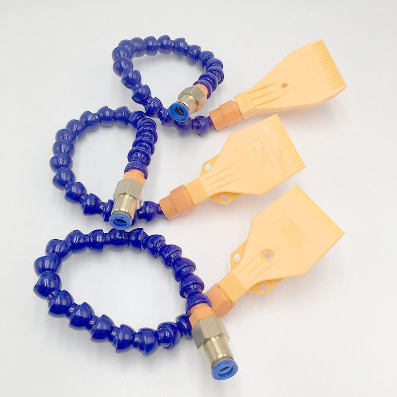 1/4" BSPT Air blower nozzle,air knife moving nozzle,Wind Jet air nozzle,16 blowing air knife nozzle with flexible pipe connector