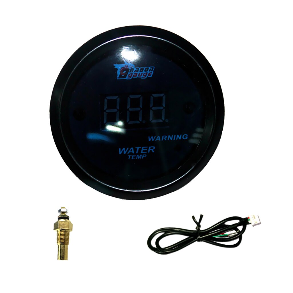 Auto Digitale Led Water Temperatuurmeter Instrument Extra Instrumenten