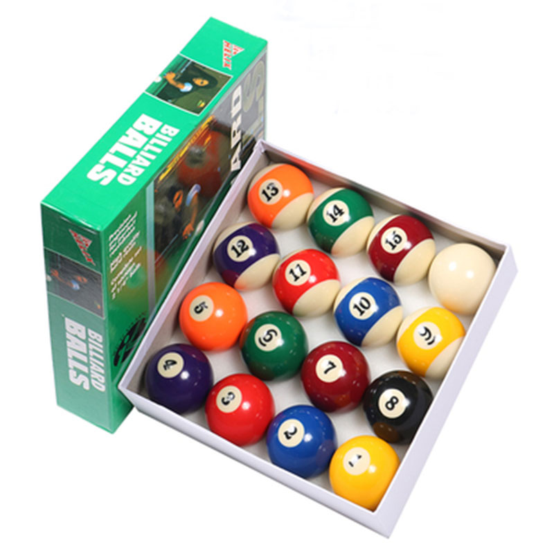 Schönheit Kasten Pack 57,2mm Billard Ball für 7FT 8FT 9FT Schwimmbad tisch spielen Ball 2-1/4 zoll 16x vollen satz