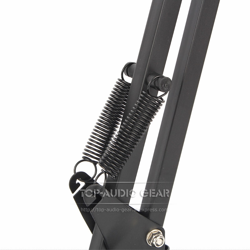 Desktop Ronde Plaat Suspension Microfoon Stand Boom Arm Schaar Mount Voor Razer Seiren X Elite Mic Tafelblad Opname Beugel