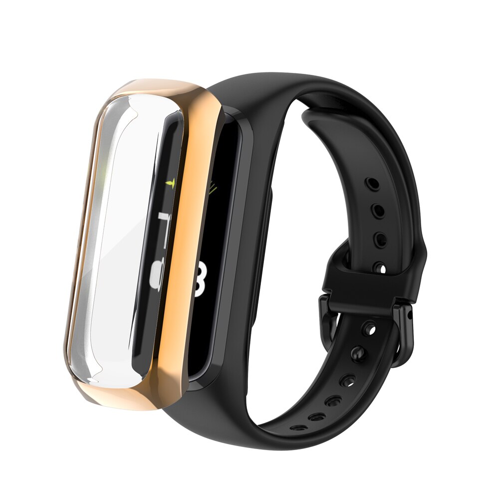 Funda completa para Samsung Galaxy Fit 2 SM-R220, carcasa protectora a prueba de golpes para Galaxy Fit2: Rose gold