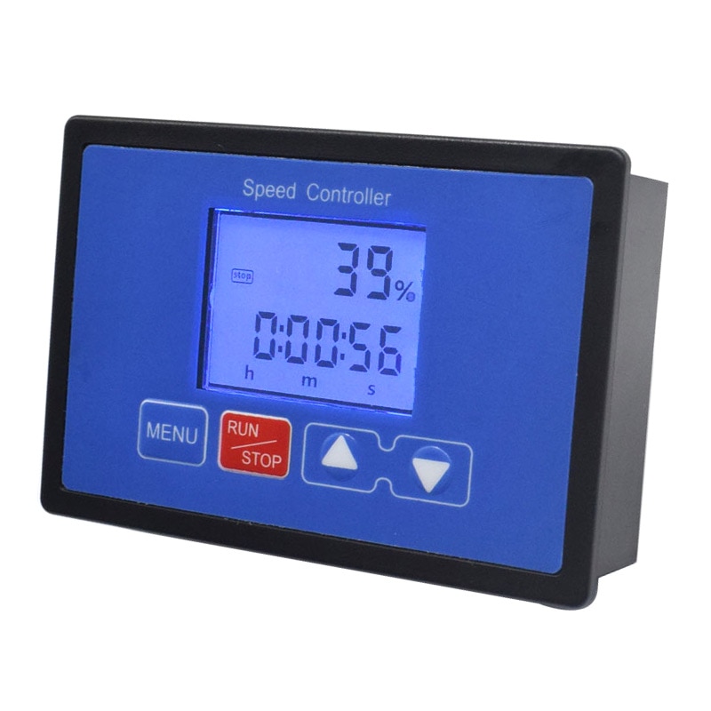 Lcd älykäs digitaalinen näyttö pwm ohjaus tasavirtamoottorin nopeussäädin ajoitussilmukan ohjaus 12v 24v 36v 48v langaton kaukosäädin