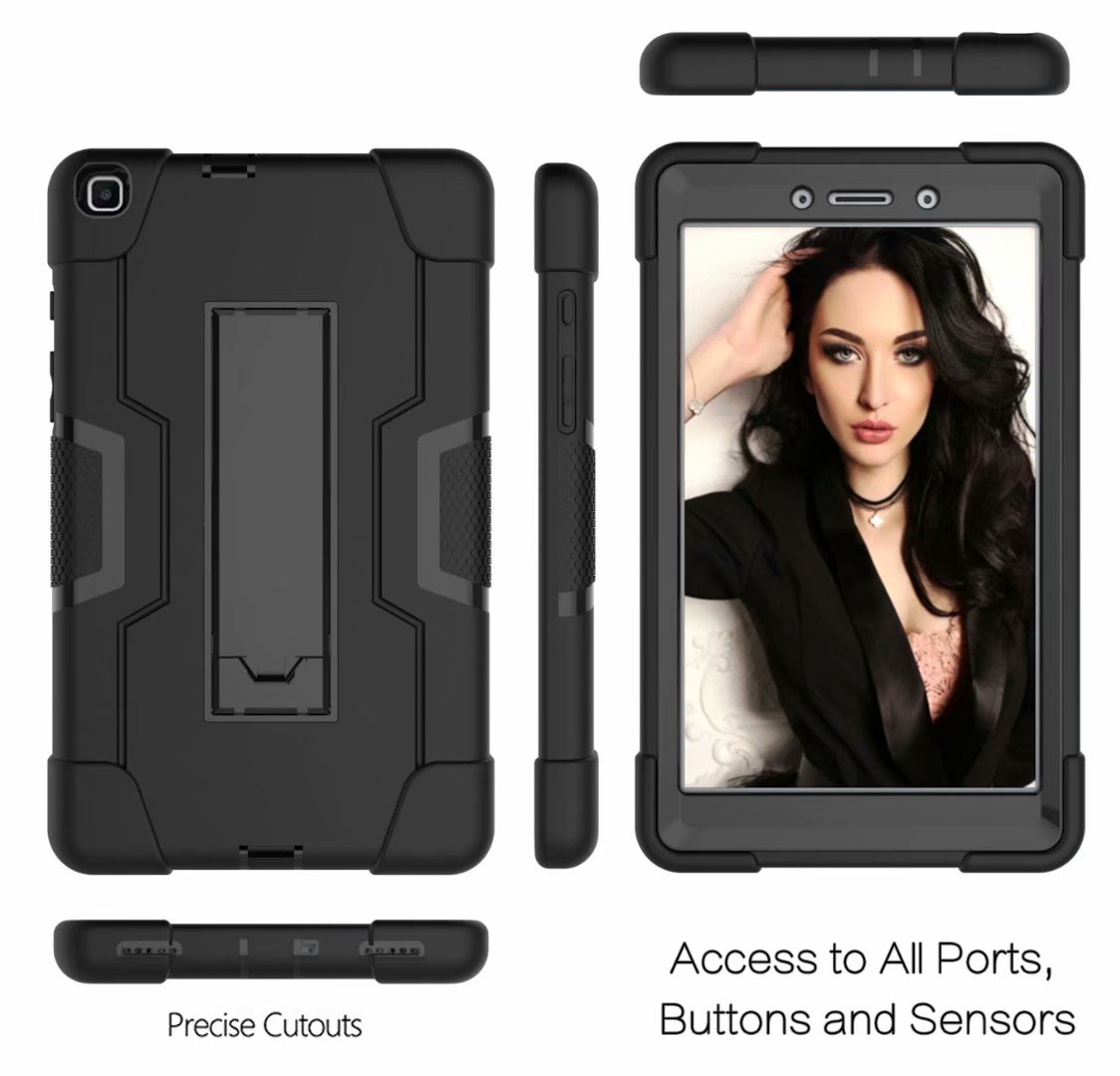 Dla Samsung SM-T290 case 8.0 "calowy T290 T295 krzemu odporny na wstrząsy tablet stojak Capa pokrywa dla Samsung Galaxy Tab A 8.0(2019)SM-T290