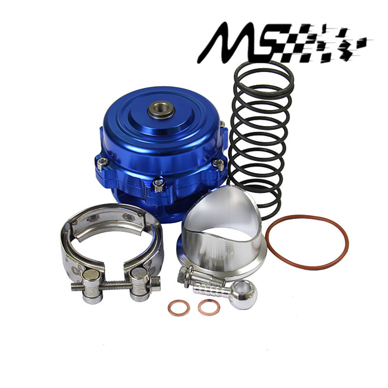 Aluminium 50 Mm Blow Off Valve Universal Verstelbare Turbo Blow Off Met Flens/Blow Dump/Blow Off Adapter