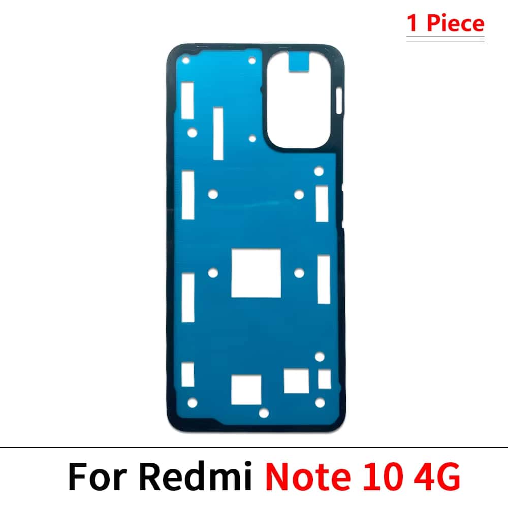 For Xiaomi Redmi Note 10 7 8 9 11 4G 12 Pro Plus 11S 9S Waterproof Adhesive Back Housing Battery Cover Glue Stickers: MULTICOLOR