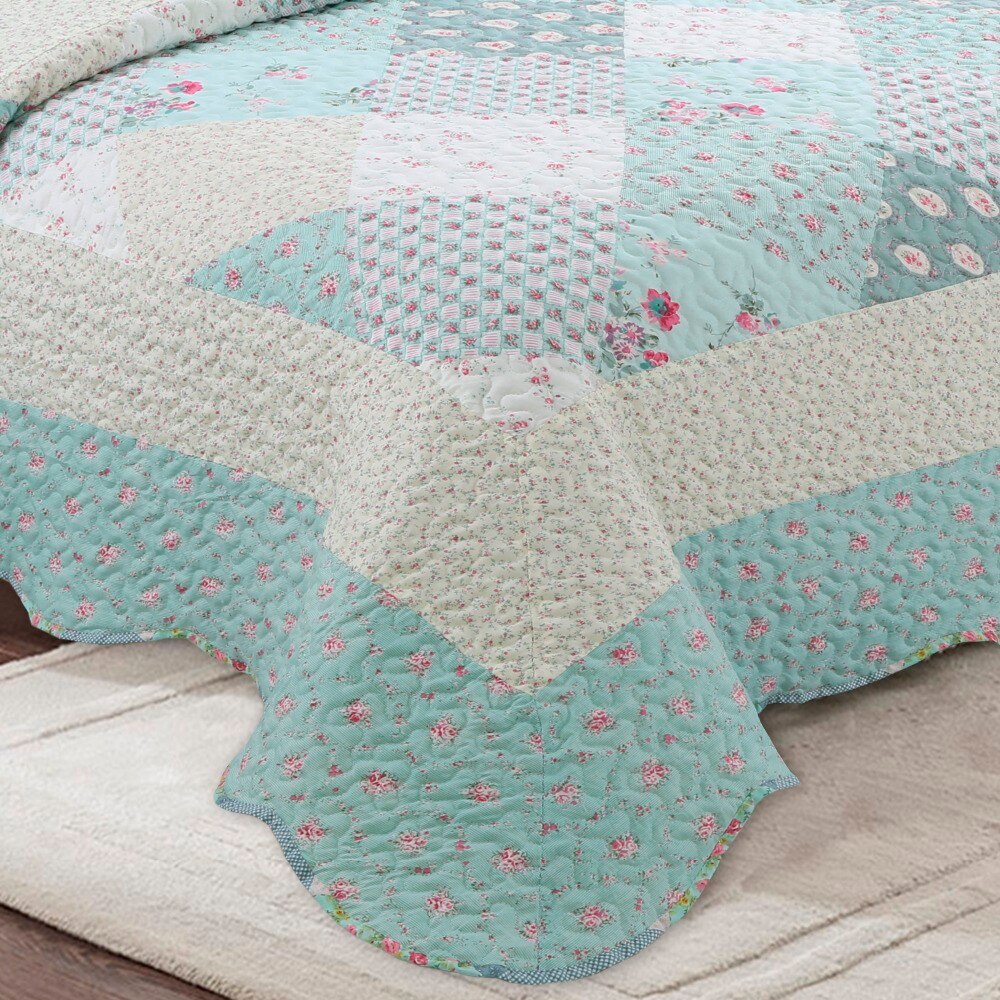 Couvre-lit/couette/couette/couette | 1 pièce, imprimé floral décontracté, , style européen, couette, couette, été