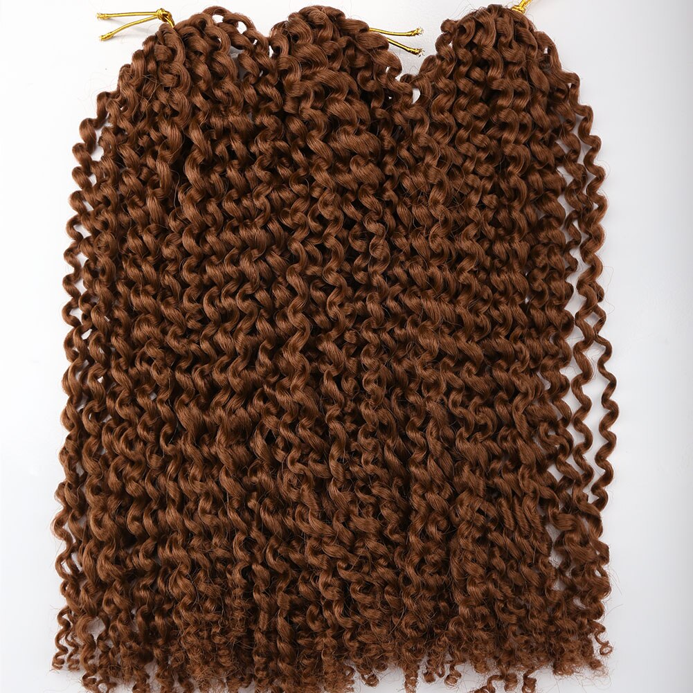 Amir12inch Marley bob Braids Ombre red purple blue Crochet Braiding Hair 3Pack/Lot Synthetic Curly Hair Extensions for Women: #30
