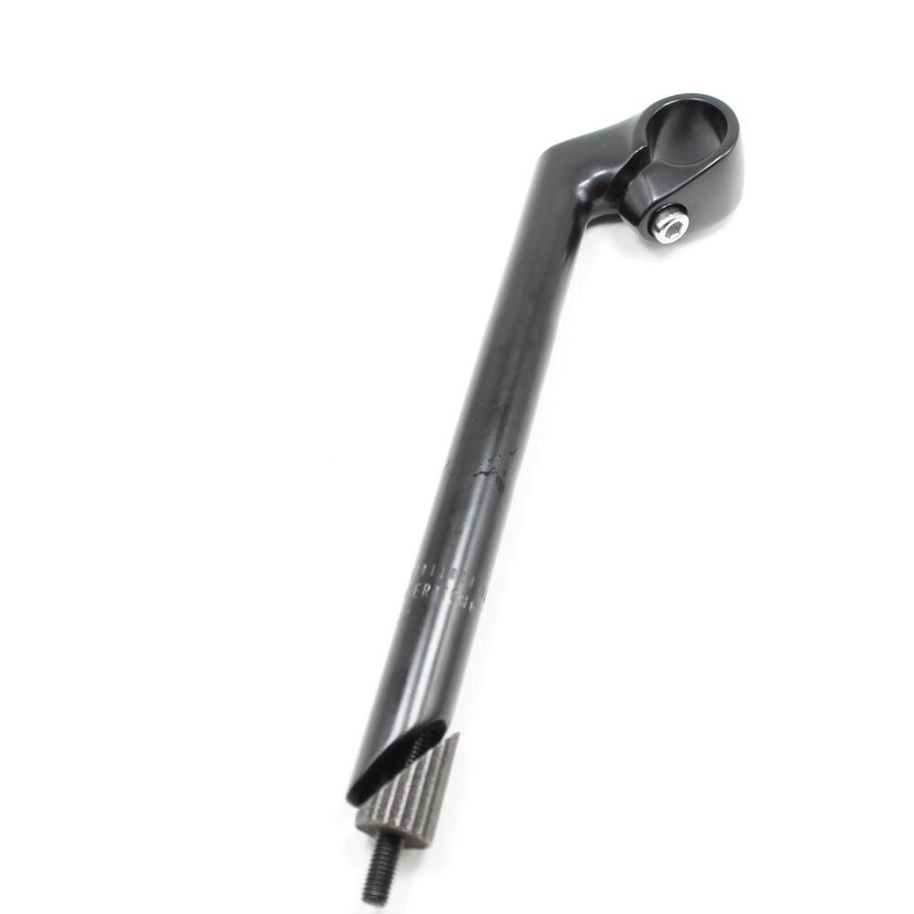 Retro cykelstammar stadscykel bmx skaft huvudrör styr 25.4mm gaffel 22.2mm / 25.4mm cykel framgaffel huvud tillbehör: Svart