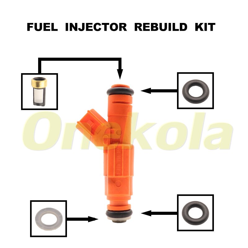 Fuel Injector Service Repair Kit Filters Orings Se... – Grandado