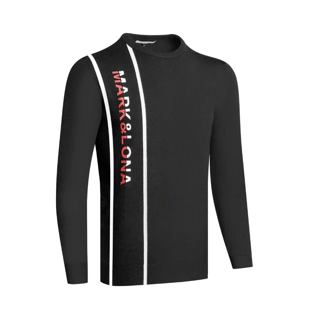 Golf wear men Knitted sweater winter