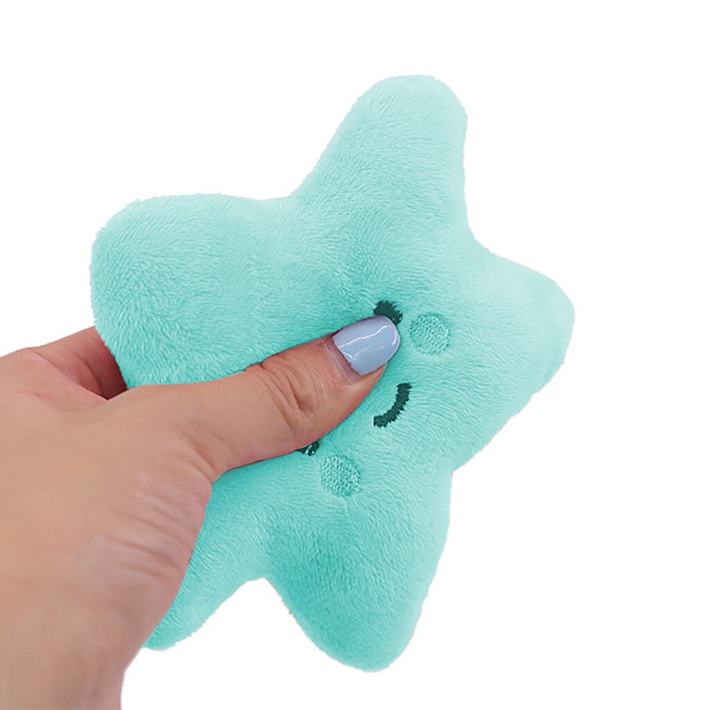 Jouets en peluche de dessin animé interactif | Animal de compagnie, étoile en peluche, entraîneur Vocal, chien BB fort, jouets à mâcher, chien de compagnie, pièces, directe Z618