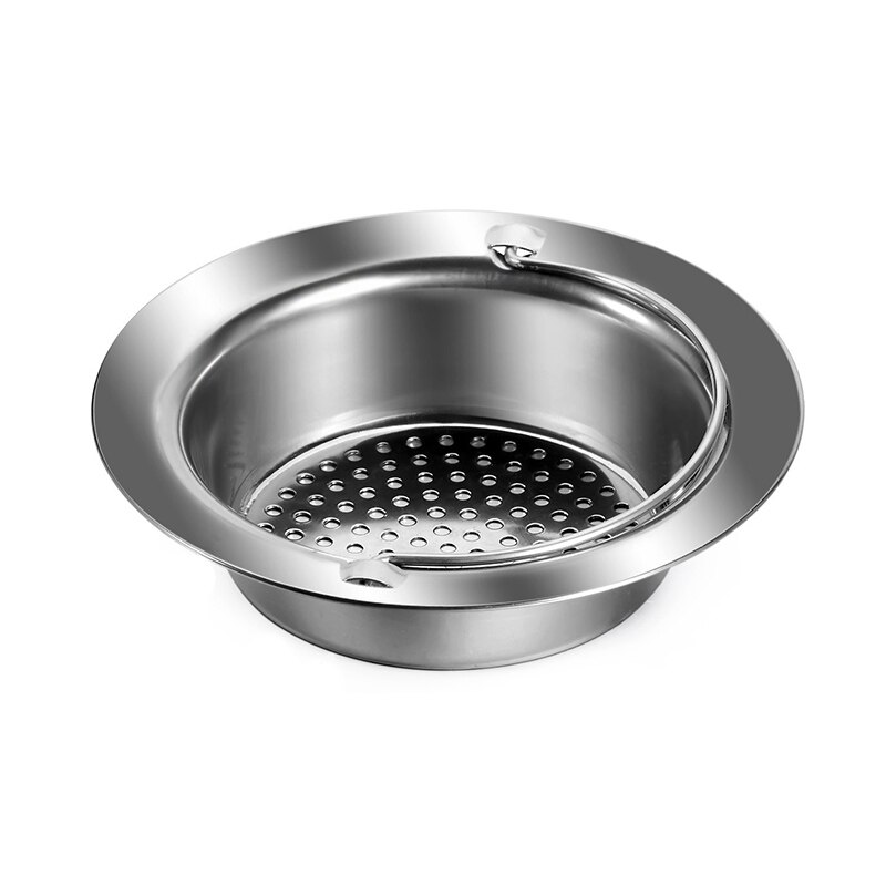 Keuken Monding Water Tank Zeef Spoelbak Rvs Riool Filter Afvoerputje Cuttable Water Tank Filter 9/11Cm