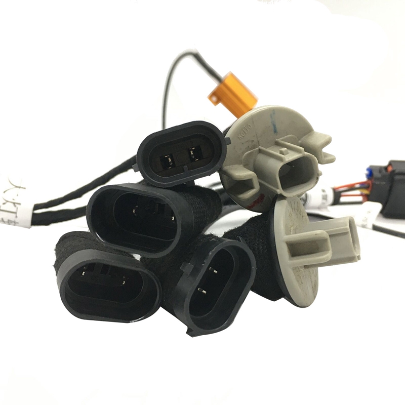 For Honda Civic 10Th From Halogen To LED Headlight Adapter Wire Harness Head Light Upgrade Modified Wiring