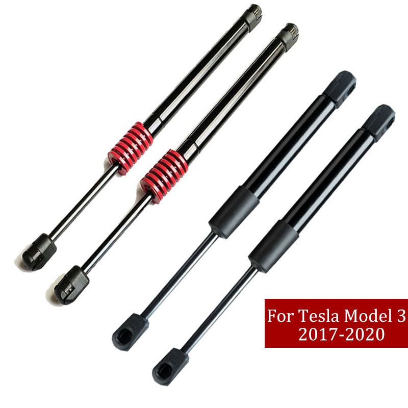 Geetha Car Front/Rear Trunk Tail Gate Tailgate Struts Support for Tesla Model 3 Boot Gas Spring Shock Lift