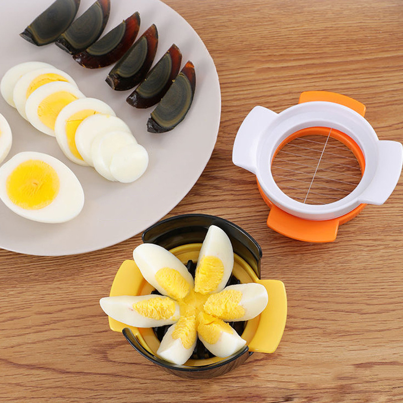 Eier schneider 3 in 1 geschnittene Eier gekochte Eier Cutter Früchte Wurst Schnitt Blume Bento Gestalter Obst Garnitur Schneidemaschine Küchen zubehör