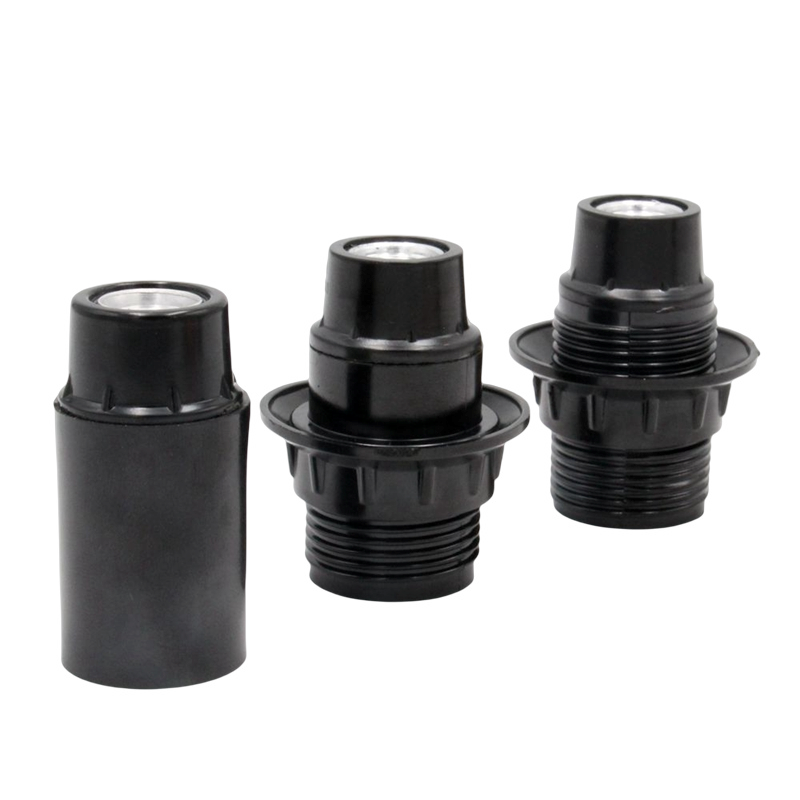 CE E14 Black Bakelite Phenolic Threaded Bulb Lamp ... – Vicedeal