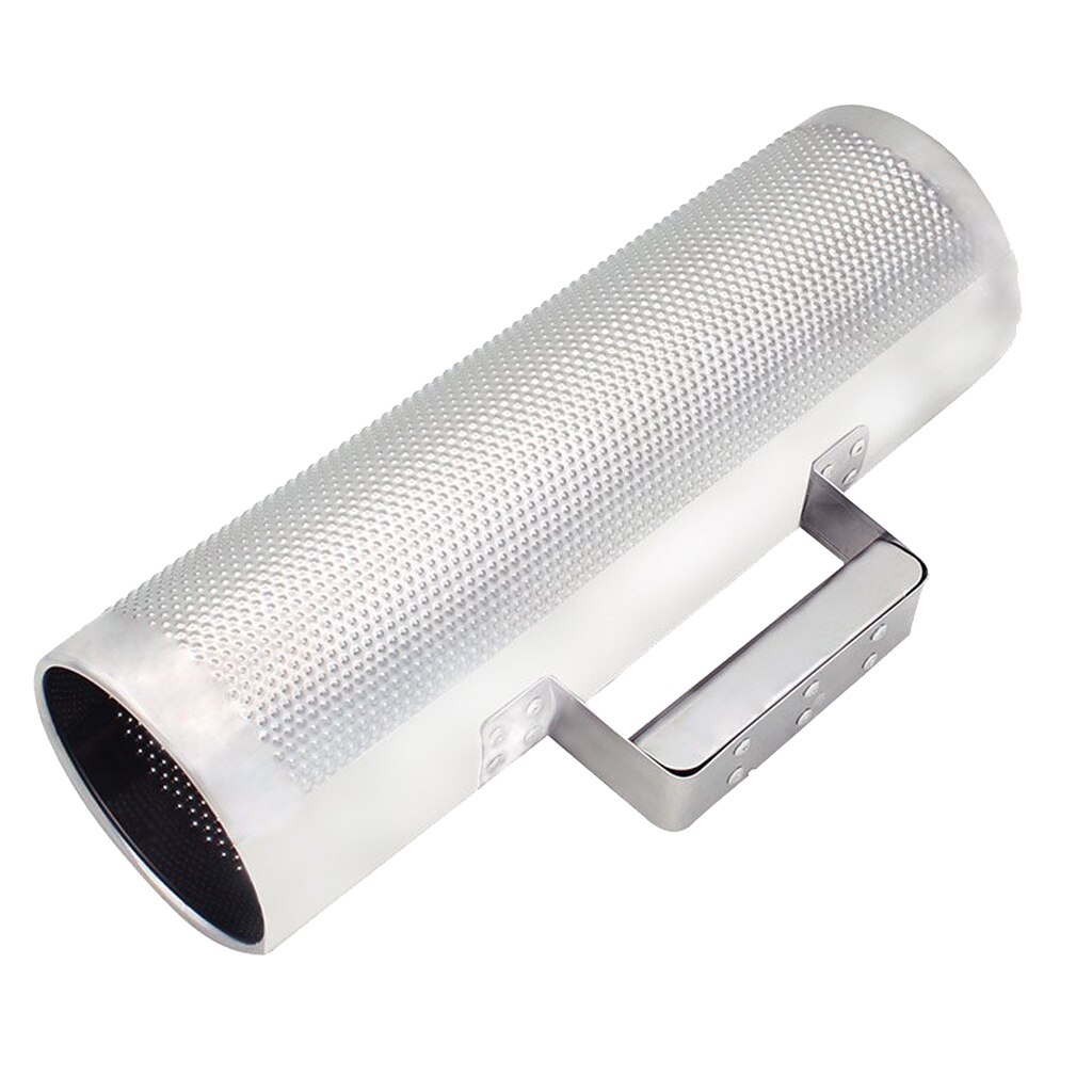 Round Stainless Steel Guiro Instruments Metal Music Training Guiro