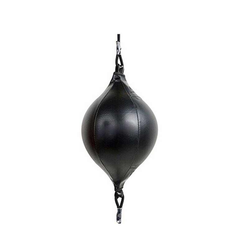Kick Boxing Speed Ball PU Punching Ball Double End MMA Muay Thai Boxe Bag Fitness Training Home GYM Exercise Equipment: Black