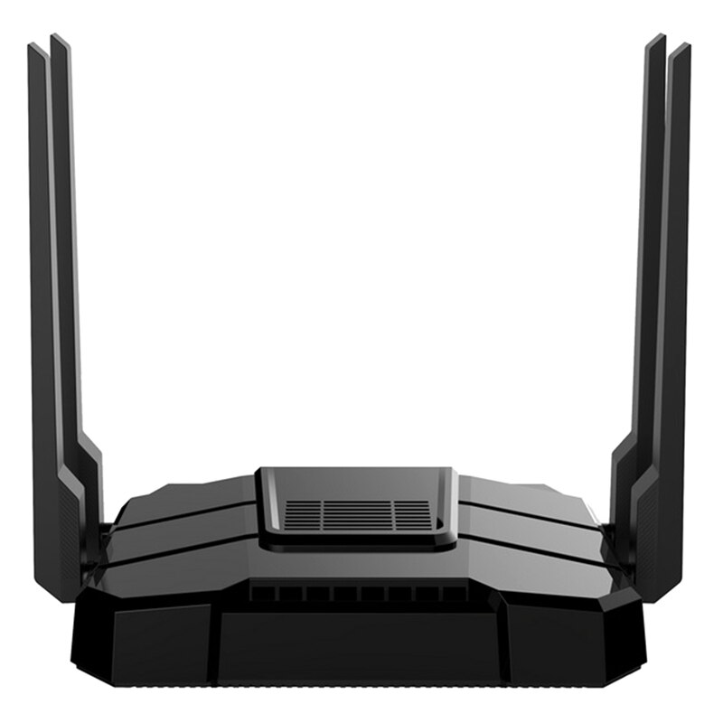 WiFi Router Dual Gigabit Wireless Internet Router AC1200 High Speed Internet Router for Home,with SD Card Slot US Plug: Default Title
