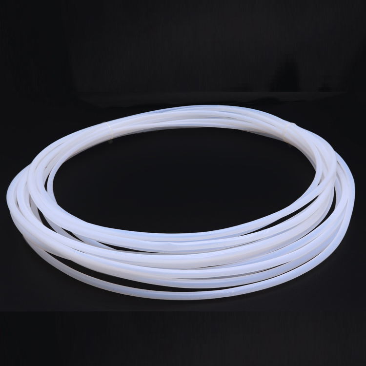 26t 0.46mm x 0.86mm ptfe-rør t eflon isolert stiv kapillær  f4- rørs høytemperaturbestandig overføringsslange 300v hvit