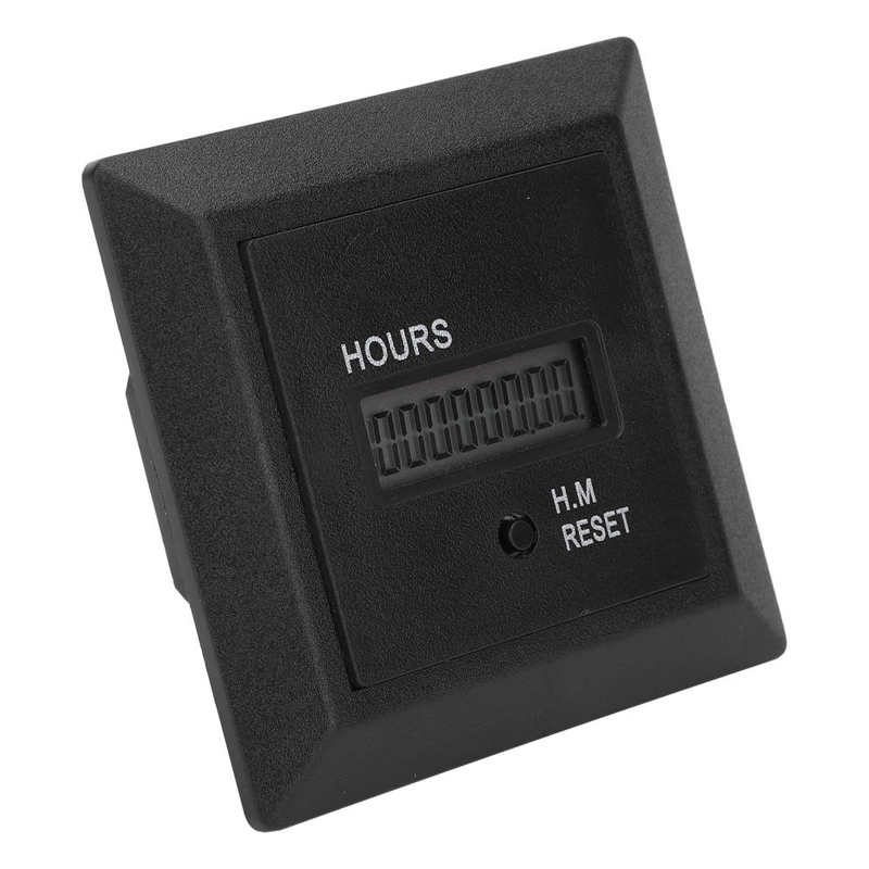 Modular Contactor Electrical Equipment Hour Meter Marine Boat Motorcycle Snowmobile Generator Tractor Lawn Mower 1R