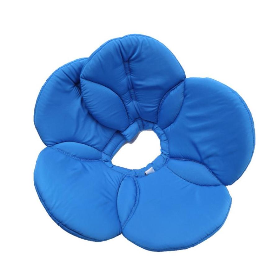 ISHOWTIENDA collier de chien chat | Animal de compagnie, évasé chien, blessure réglable, guérison, collier E cône doux, intelligent, prévenir la morsure, joli 0503: blue  / L