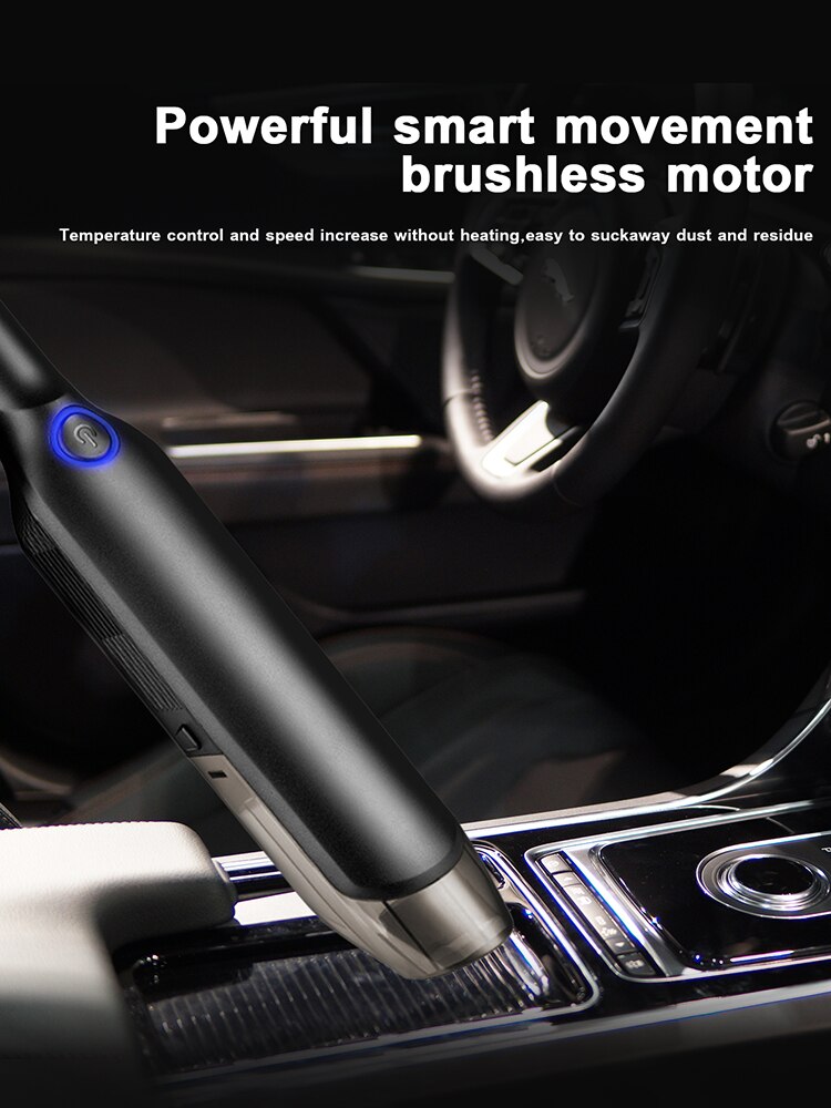 Wireless Car Vacuum Cleaner Cordless Cyclone Handheld Vacuum For Car Home Vacuum Car Accessories