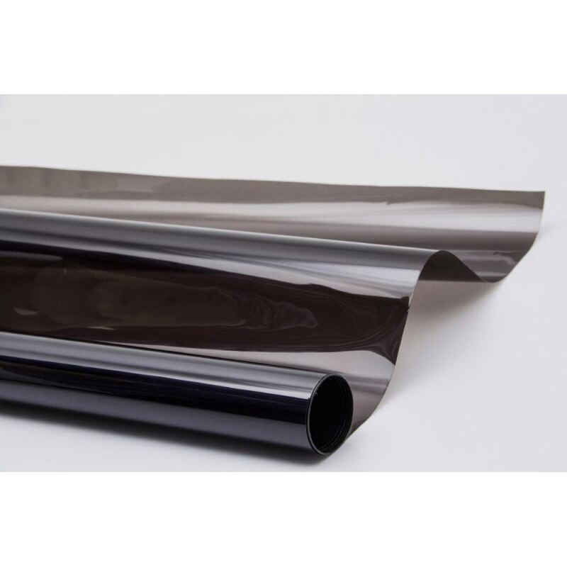 50cmX200cm Super 2ply 35%VLT charcoal metallized one way vision mirror film