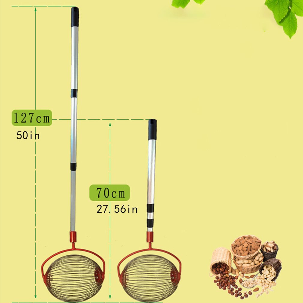 Portable Large Capacity Fruit Collecting Tool, Lots Of Free Collector Basket Nut Collector Gardening Tool