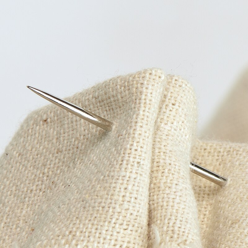 LMDZ 20Pcs 175mm Big Size Large Long Steel Needle Big Holes Sewing Needle Home Hand Sewing Tools With Needle Bottle